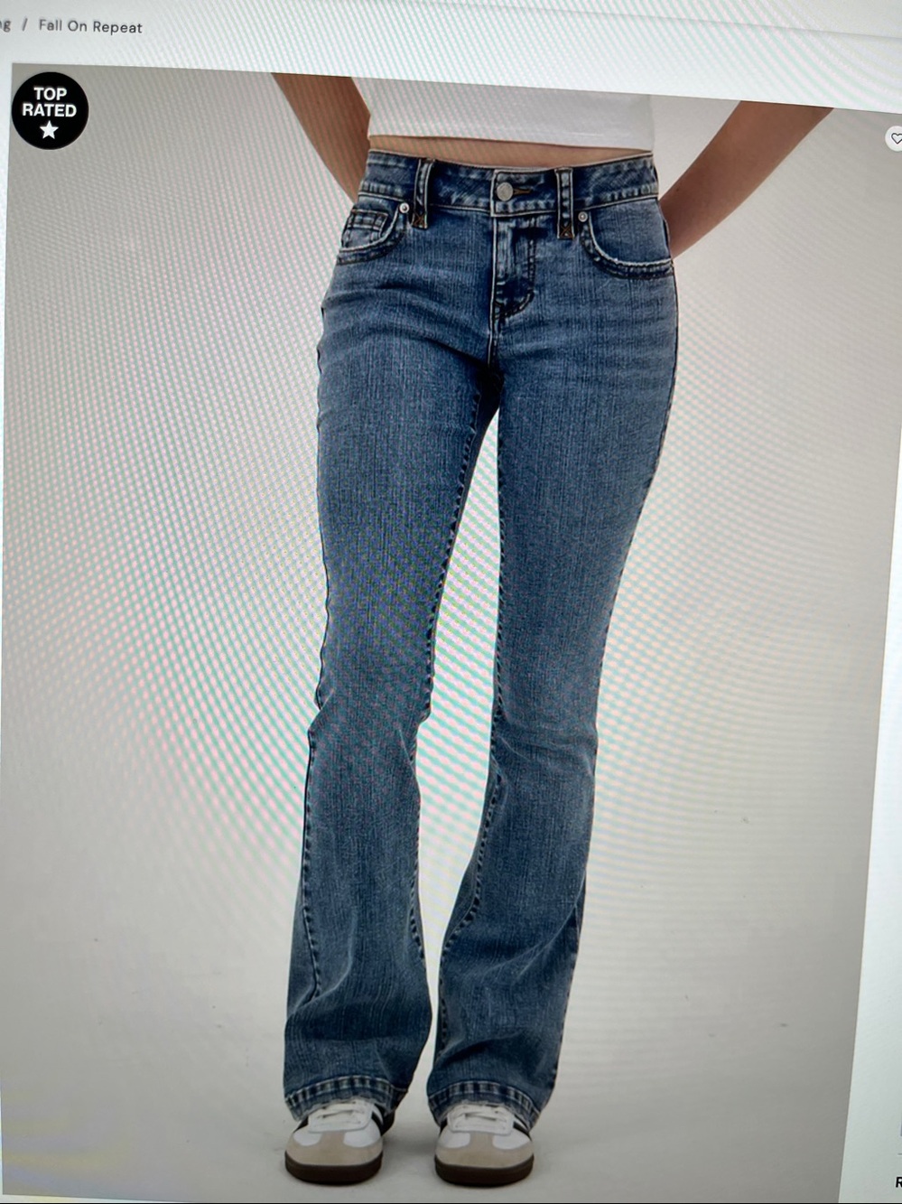 Brand New W/Tags RSQ Light Blue Low Rise Boot Cut Jeans from Tilly’s